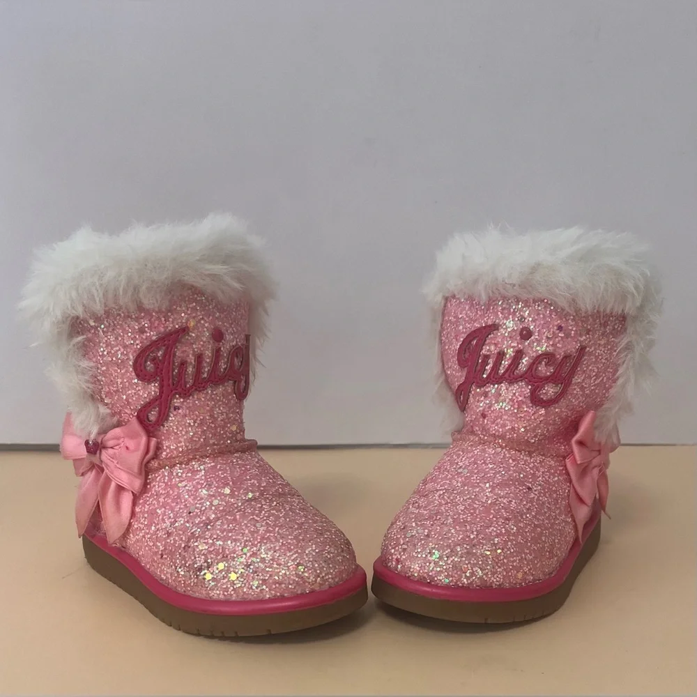 Juicy Couture glittery pink